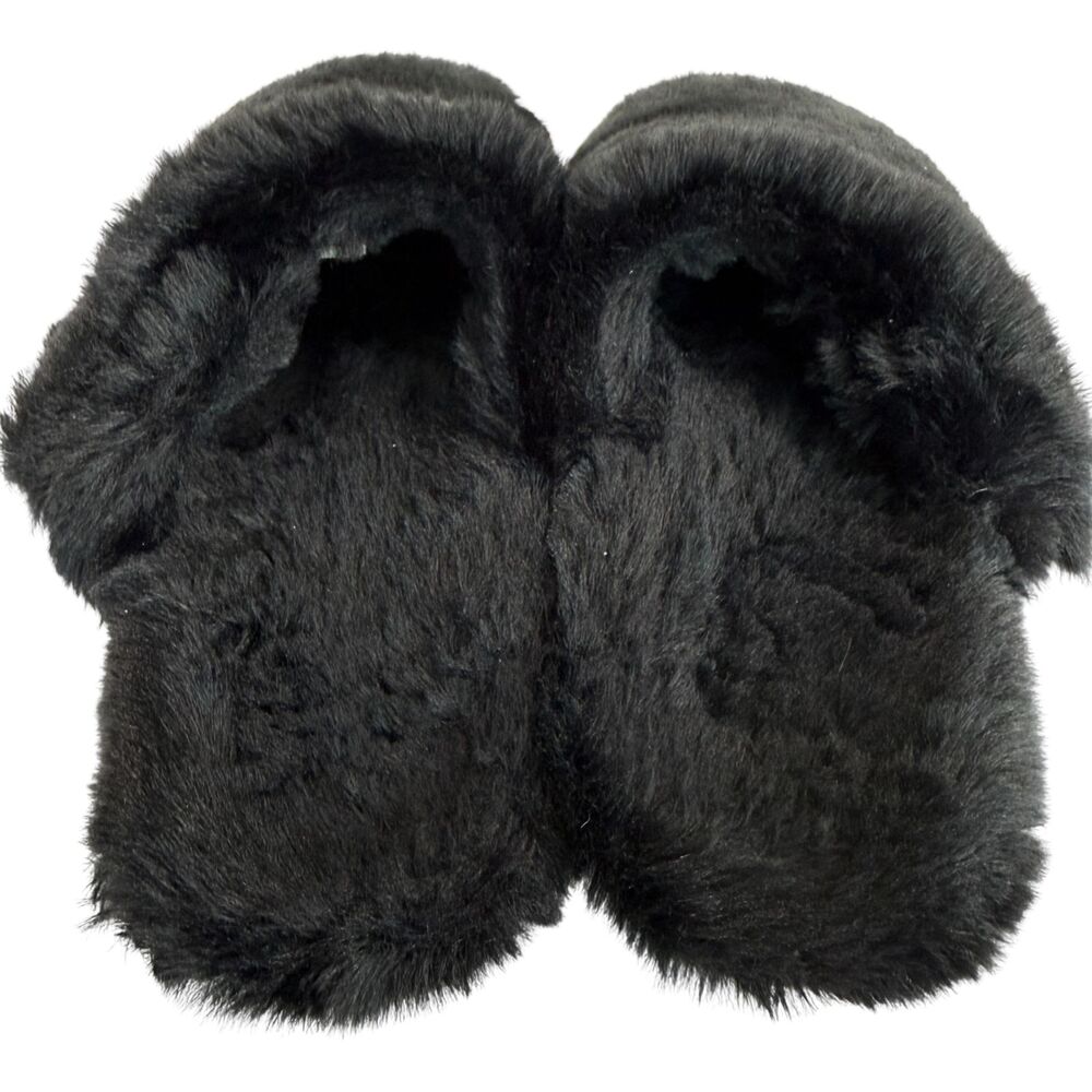 Vionic Gemma Plush Black Women's Orthotic Slippers Adjustable Closure Size 7 - Picture 9 of 13